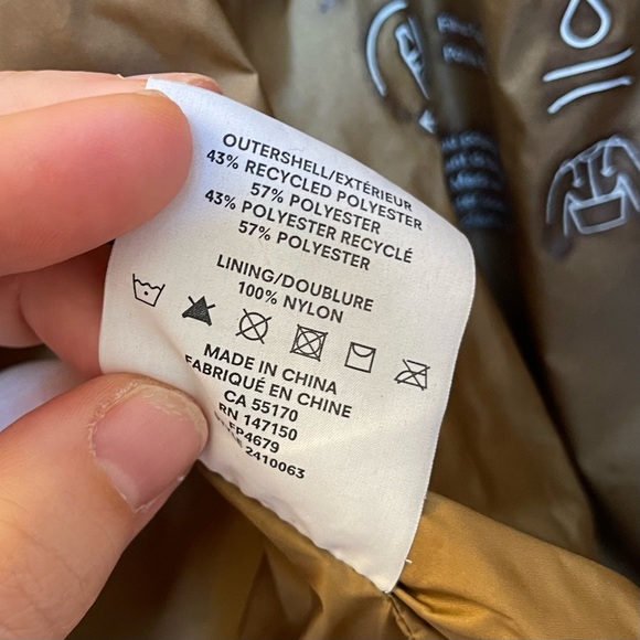 Frank & Oak Unisex Mustard Hooded Windbreaker Jacket - Picture 10 of 16